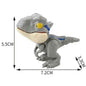 Jurassic Finger Dinosaur  Tyrannosaurus Model Toys for Kids Finger Biting Dinosaurs Movable Joints Dinosaur Toy for Boy Gift
