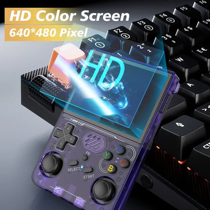 Retro Handheld Game Console 3.5-inch (8.9 cm) IPS Screen, Linux OS, 64/128/256GB, Wi‑Fi, Type-C PD Charging