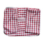 Striped Cotton Pet Bed Sofa for Cats & Small Dogs — Indoor Puppy Kennel (S/M) 50x40x20cm & 60x50x20cm (19.6x15.7x7.8 in & 23.6x19.6x7.8 in)