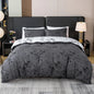 3-Piece Printed Duvet Cover Set — Soft 100% Polyester Bedding with 2 Pillowcases, Sizes 1.0–2.0 m (3.3–6.6 ft)