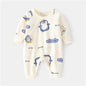 Cotton Newborn Baby Girl Boy Romper Print Infant Jumpsuit Casual New born Clothes For Girls Boys Spring Autumn Clothing New 0-6M