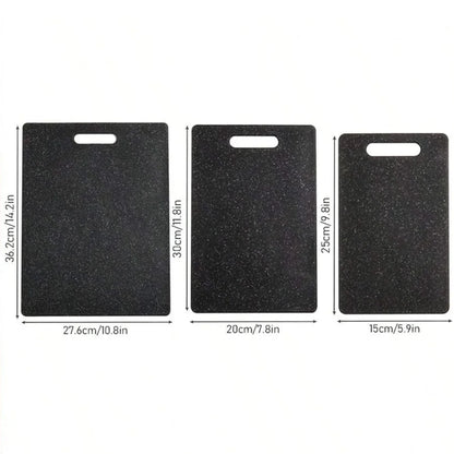 Marble Texture PP Antibacterial Cutting Board – Dishwasher Safe Vegetable Chopping Board