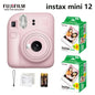Instant Mini Film Camera with 20-Sheet Film, Shoulder Strap & Carry Bag - Instant Print Camera Gift Set