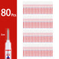 Waterproof Long-Head Deep-Hole Marker Pens 20mm Tip — Permanent Oil Ink for Metal, Wood & Carpentry (Black, Blue, Red, Green)