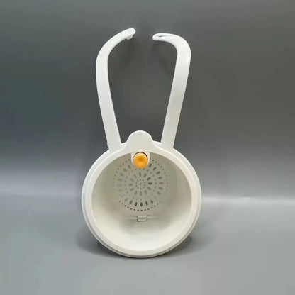 Press-Down Drain Basket Food Strainer & Sink Organizer for Kitchen and Bathroom