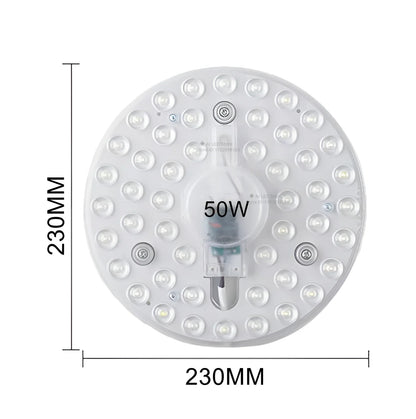 Round LED Panel Ceiling Light 12W–60W AC 220–240V Circular Flush Mount Lamp