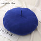 Autumn Winter Felt Beret Hats Women Fashion French Painter Hat Girls Trendy Solid Color Berets Ladies Multicolored Flat Cap