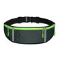 Lightweight Running Waist Bag with 3 Waterproof Pockets – Phone & 350ml Water Bottle Holder, Reflective, 41×11 cm (16.1×4.3 in)