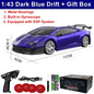 1/64 4WD High-Speed Drift RC Car – Mini Remote Control Racing Toy for Kids & Adults