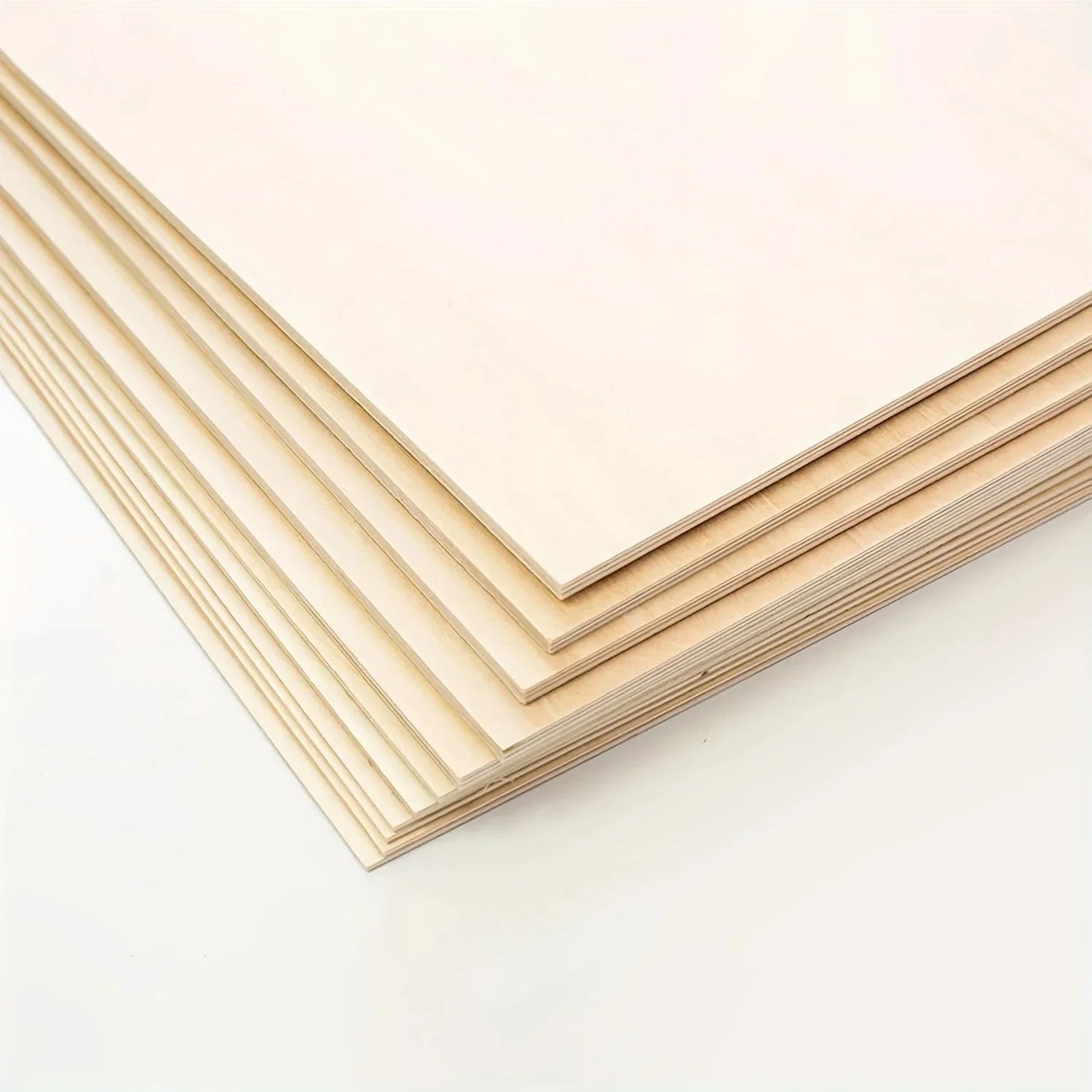 Unfinished Wood Sheets for Crafts - 6x4in/15x10cm (4/8/15 Pcs) | DIY Arts & Projects