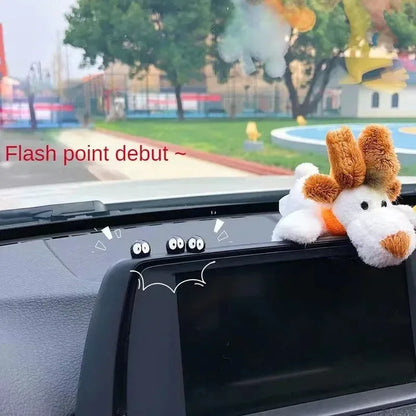 Cute Black Elf Car Interior Decorations 5/10/20 Pack - Funny Auto Console & Rearview Mirror Ornaments