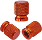 Aluminum Tire Valve Stem Caps 16 x 12mm (0.63 x 0.47 in) Universal 8mm Thread - Metal Valve Caps for Car Bike SUV Truck