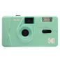 Retro Reusable 35mm Manual Film Camera with Built-In Flash – Replaceable Film, Fixed Focus