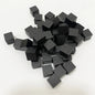 100-Pack 10mm (0.39 in) Colorful Wooden Cubes - Dice Tokens for Crafts, Board Games & Early Education