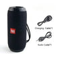Portable 10W Bluetooth 5.0 Speaker — IPX5 Waterproof, 1200mAh, 10-Hour Playtime, TF/USB/FM, Handsfree Call