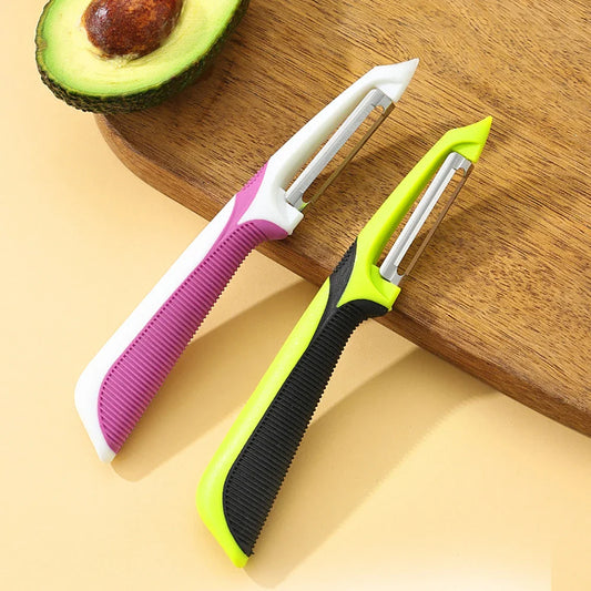 Multifunctional Stainless Steel Potato Peeler & Vegetable Knife – Kitchen Fruit & Veg Peeling Tool