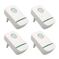 4-Pack Smart Power Saver Box AC 90-240V, Flame Retardant Energy Saving Device for Home