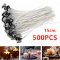 200ft (61m) 24-Ply Braided Cotton Candle Wick Roll – DIY Candle Wicks for Soy, Paraffin & Beeswax