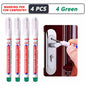 20mm Deep-Reach Long Nib Marker Pen for Wood & Metal — Waterproof Carpenter Marking Pen, 13.7cm (5.4in), Multi-Pack (1–40 pcs)