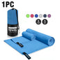 Microfiber Quick-Dry Large Beach & Sports Towel for Travel, Gym, Yoga, Swimming
