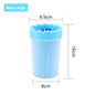 Pet Paw Cleaning Cup – Portable Silicone Dog & Cat Foot Washer | Removable Mud Cleaner (S/L/XL Sizes)