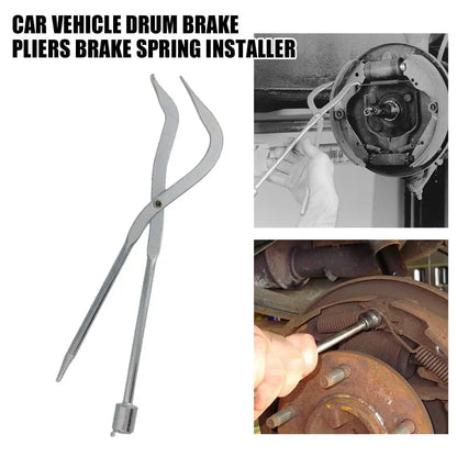 Drum Brake Spring Pliers 12 in (31 cm) Brake Shoe Return Spring Removal and Installation Tool