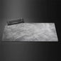 Gray XXL Gaming Mouse Pad – Extended Non-Slip Desk Mat with Overlocked Edges for Keyboard & Computer Setup
