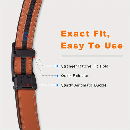Men's Automatic Ratchet Belt - 3.8 cm Business & Casual Belt