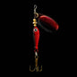 Rotating Metal Spinner Fishing Lure 9.1g 7cm – Sequin Hard Bait with Treble Hook for Bass, Pike, Carp & Trout