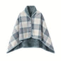 Wearable Blanket Shawl – Flannel Lazy Office Wrap