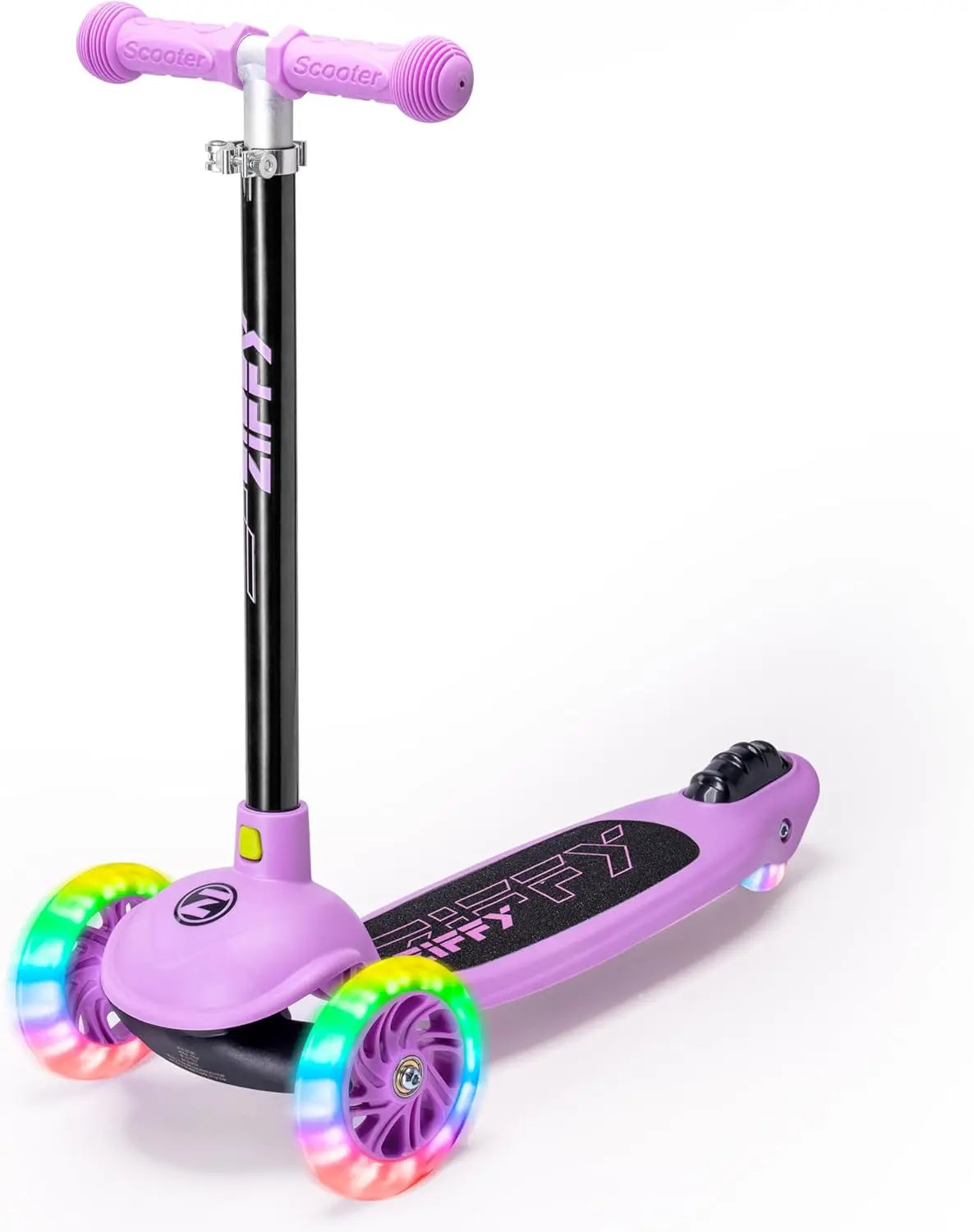 Joyfy 3-Wheel Kids Scooter with LED Wheels, 5-Position Height