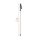 Ultra-Light Carbon Fiber Folding Trekking Poles - Collapsible Anti-Shock Hiking & Nordic Walking Sticks (110/120/130 cm | 43.3/47.2/51.2 in)