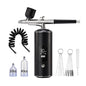 Portable Airbrush with Compressor - Mini Spray Gun for Painting, Crafts, and DIY