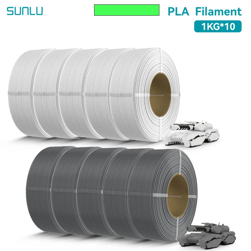 SUNLU 1.75 mm PLA, PLA+ & PETG Spool-Free Filament Refill