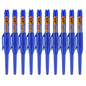 10-Pack 45mm Waterproof Permanent Marker Pens – Long-Head Quick-Dry for Woodworking & Construction, Deep-Hole Marking, Non-Toxic Black Red Blue