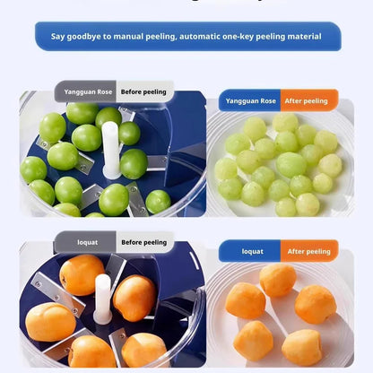 Automatic Electric Grape Peeler – Hands-Free Fruit Peeling Machine for Grapes, Cherries & Berries