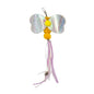 Interactive Cat Feather Toy Refill Kit – Feather Birds, Faux Worm & Foam Ball with Bell for Kittens