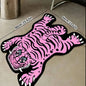 VIKAMA Cartoon Shaped Tiger Carpet Living Room Children's Bedroom Bedside Rugs Home Decor Non-Slip Kitchen Balcony Floor Mats