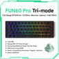 Magnetic Switch 60% & 65% Mechanical Gaming Keyboard - Rapid Trigger RT, 8K Polling, Hot-Swappable, RGB, Tri-Mode USB-C/BT/2.4G