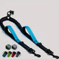 Dual Dog Leash Coupler – Padded No-Tangle Bungee Leash with 360° Swivel, Reflective & Shock-Absorbing