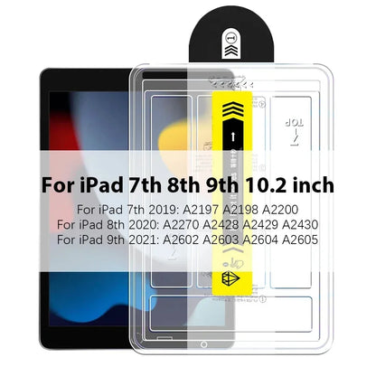 Tempered Glass Screen Protector for iPad — Compatible with iPad Pro 12.9, iPad Pro 11, iPad Air & iPad Mini — 1 Pack