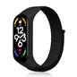 Nylon Loop Replacement Strap for Smart Fitness Tracker – Soft Adjustable Breathable Woven Wristband