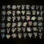 100pcs Cute Cartoon Anime Laser Holographic Stickers Aesthetic Butterfly Decal Scrapbook Laptop Phone Car Funny Sticker for Girl