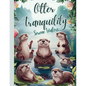 Otter Tranquility: otter coloring book for adults - Paperback