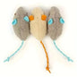 Interactive Plush Cat Toys Mouse & Rat Shapes Durable Linen Indoor Pet-Safe 3/7-Pack