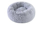 Round pet bed for anxious pets - Plush and calming