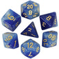 7-Piece Galaxy Polyhedral Dice Set for DnD & RPGs – Colorful Universe Effect (D4-D20)