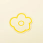 Flower Coasters Acrylic Waterproof Heat Insulation Anti Slip Coffee Cup Mats Cute Flowers Pads Kitchen Tableware Pad Decoration