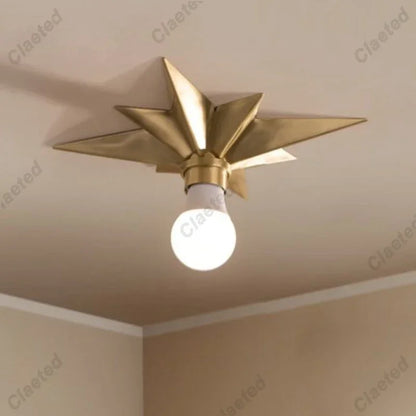 Creative Star Wall Lamp LED Wall Lamp for Luxury Living Room Bedroom Bedside Hotels Background Home Decorative Wall Sconce