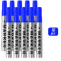 Waterproof Black Permanent Paint Marker - Quick-Dry Oil-Based Pen for Tires, Metal & Glass
